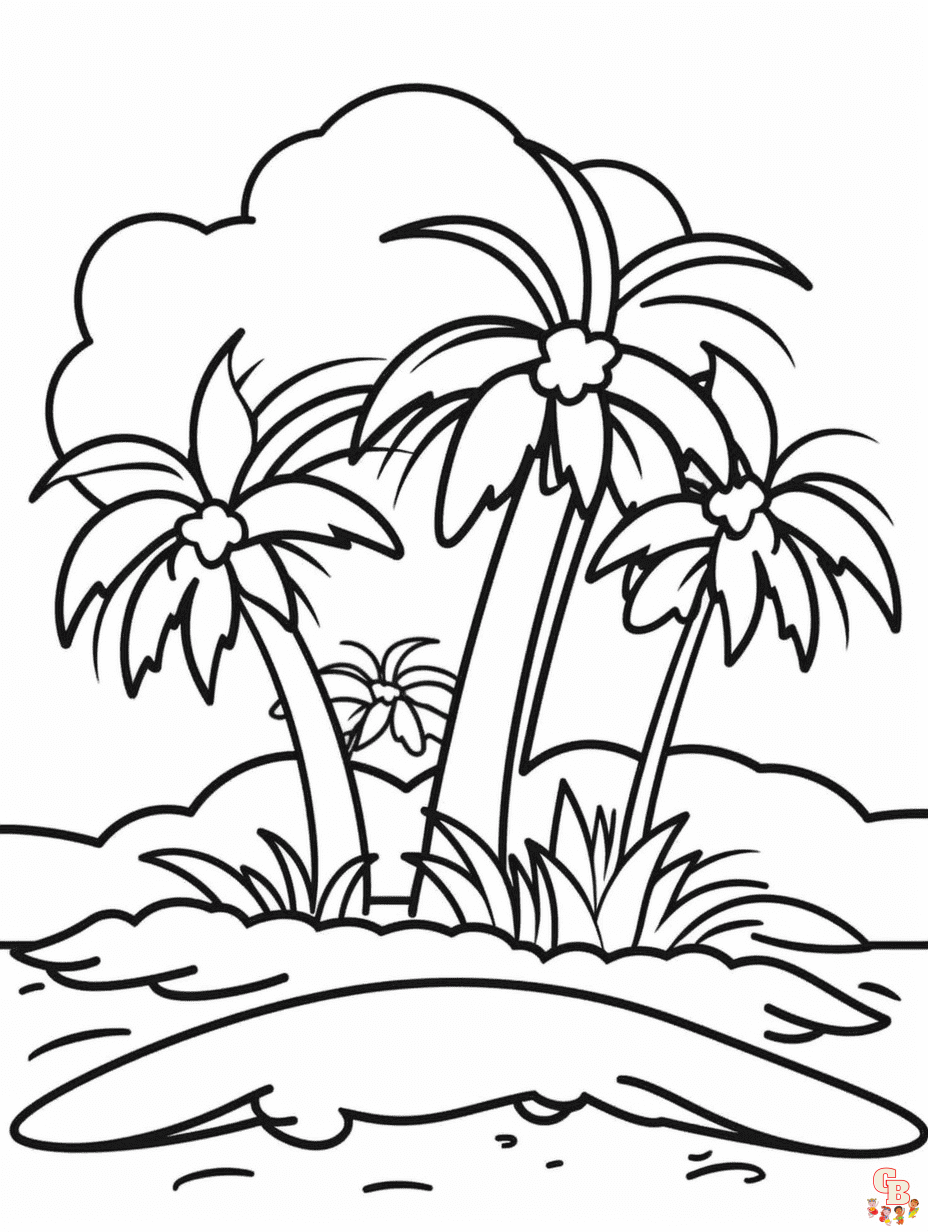 Free, Printable Summer Coloring Pages for Kids